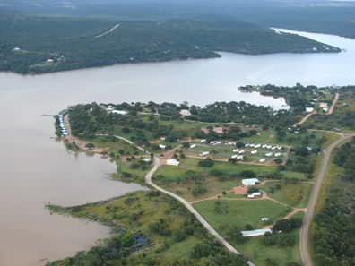 Aerial View of Hi-Line Lake Resort