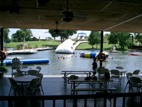 waterpark at Lake LBJ Yacht Club and Marina